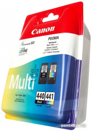 Купить Картридж ориг. Canon PG-440 черный/CL-441 цветной для Canon PIXMA MG2140/3140 комбинирован. упаковка в Липецке фото 2