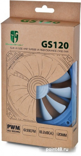 Вентилятор Deepcool GS120 4-pin 18-32dB Ret фото 2
