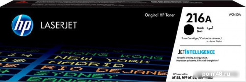 Купить Картридж лазерный HP 216A W2410A черный (1050стр.) для HP MFP M182/M183 в Липецке