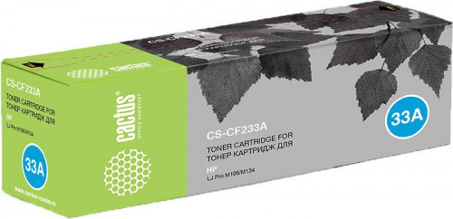 Купить Картридж лазерный Cactus CS-CF233A black ((2300стр.) для HP LJ Pro M106/M134) (CS-CF233A) в Липецке