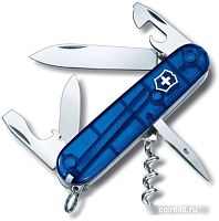 Купить Нож перочинный Victorinox Spartan (1.3603.T2) 91мм 12функций синий полупрозрачный карт.коробка в Липецке