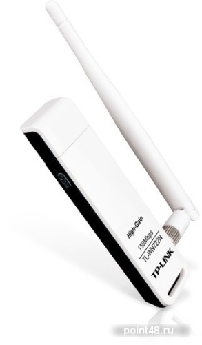 Купить Сетевой адаптер WiFi TP-LINK TL-WN722N USB 2.0 в Липецке