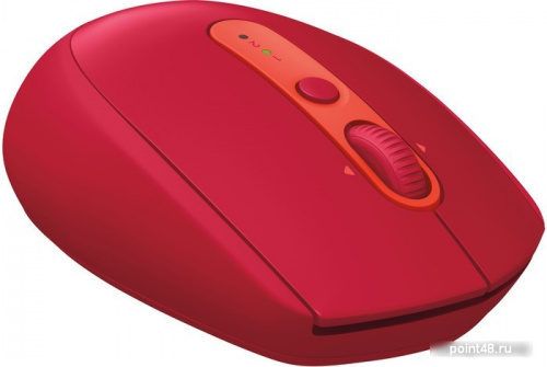 Купить Мышь Logitech M590 красный оптическая (1000dpi) silent беспроводная BT USB для ноутбука (7but) в Липецке фото 3
