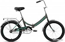 Купить Велосипед Forward Arsenal 20 1.0 р.14 2021 (серый/зеленый) в Липецке