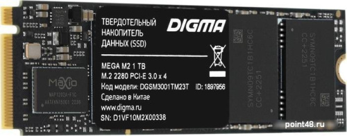 SSD Digma Mega M2 1TB DGSM3001TM23T фото 3