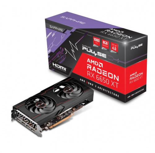 Видеокарта Sapphire Pulse Radeon RX 6650 XT 8GB GDDR6 11319-03-20G фото 2