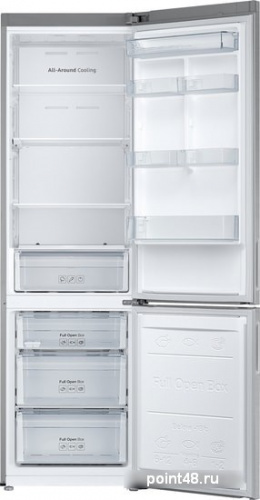 Холодильник Samsung RB37A52N0SA/WT серебристый (двухкамерный) в Липецке фото 3