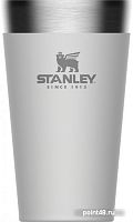Купить Термостакан Stanley Adventure Stacking Vacuum Pint (10-02282-059) 0.47л. белый в Липецке