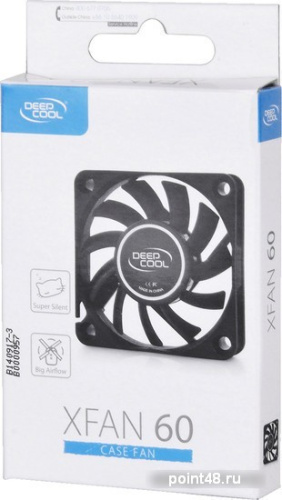 Вентилятор DEEPCOOL XFAN 60, 60мм фото 3