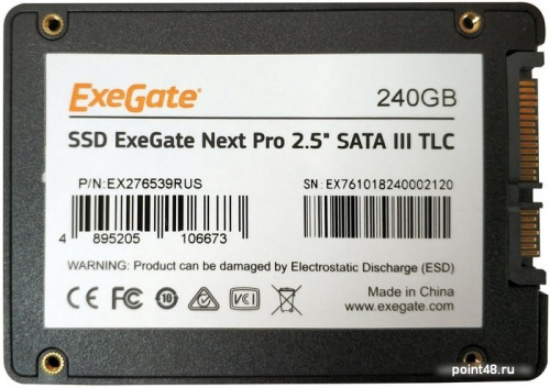 SSD ExeGate Next Pro 240GB EX276539RUS фото 2