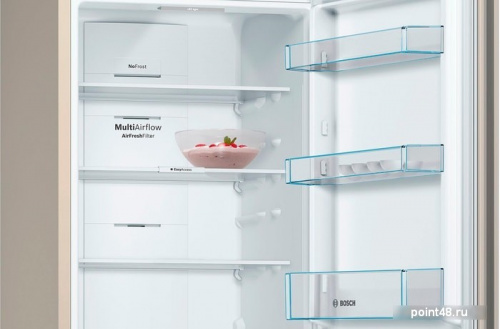 Холодильник Bosch KGN36NK21R бежевый (двухкамерный) в Липецке фото 3