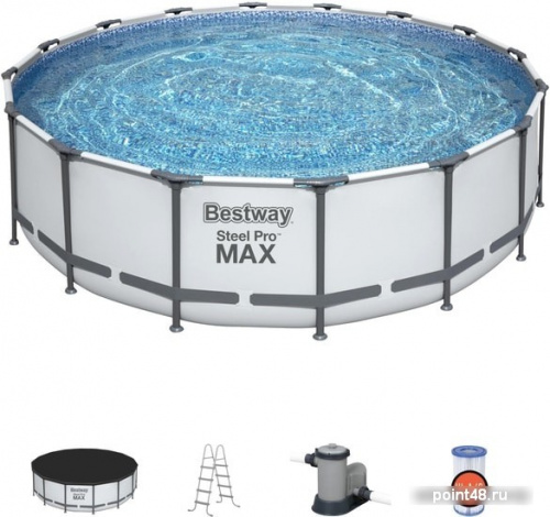 Купить Каркасный бассейн Bestway Steel Pro Max 5612Z (488x122) в Липецке