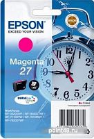 Купить Картридж струйный Epson T2702 C13T27034022 пурпурный (3.6мл) для Epson WF7110/7610/7620 в Липецке
