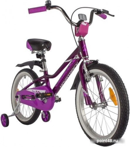 Купить Детский велосипед Novatrack Novara 18 2022 185ANOVARA.VL22 (фиолетовый) в Липецке на заказ фото 2