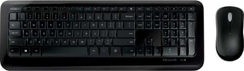 Купить Клавиатура + мышь Microsoft 850 клав:черный мышь:черный USB беспроводная Multimedia в Липецке
