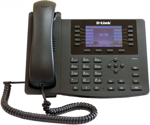 Купить Телефон IP D-Link DPH-400GE черный (DPH-400GE/F2) в Липецке фото 2