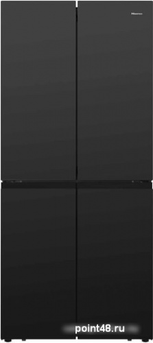 Холодильник Hisense RQ563N4GB1 черный (трехкамерный) в Липецке