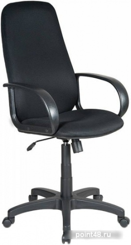 Кресло руководителя Бюрократ CH-808AXSN/TW-11 черный TW-11 ткань крестовина пластиковая
