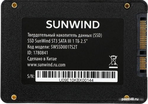 SSD SunWind ST3 SWSSD001TS2T 1TB фото 2