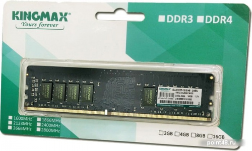 Оперативная память Kingmax 16GB DDR4 PC4-21300 KM-LD4-2666-16GS фото 2
