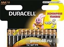 Купить Батарея Duracell Ultra Power LR03-12BL MX2400 AAA (12шт) в Липецке