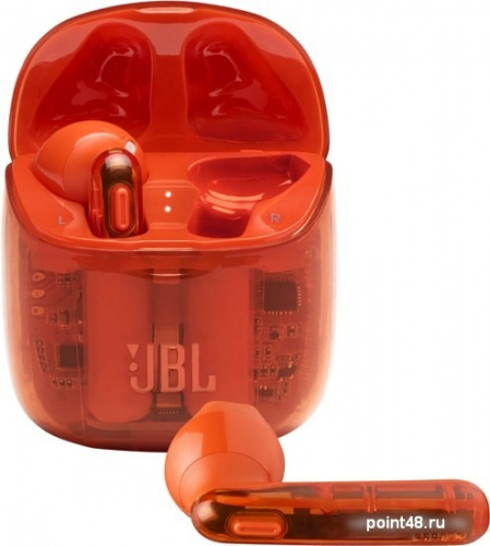 Купить Наушники JBL Tune 225 TWS Ghost Edition (оранжевый) в Липецке
