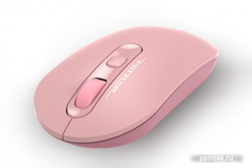 Купить Мышь A4Tech Fstyler FG20S розовый оптическая (2000dpi) silent беспроводная USB (4but) в Липецке фото 3