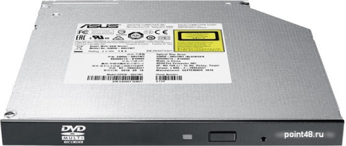 Привод DVD-RW Asus SDRW-08U1MT/BLK/B/GEN черный SATA slim ultra slim внутренний oem фото 2