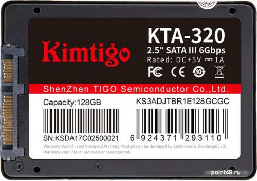 SSD Kimtigo KTA-320 128GB K128S3A25KTA320 фото 2