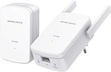 Купить Сетевой адаптер Powerline Mercusys MP510 KIT N300 Gigabit Ethernet (ант.внеш.несъем.) 2ант. (упак.:2шт) в Липецке