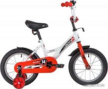Купить Детский велосипед Novatrack Strike 14 2020 143STRIKE.WTR20 (белый/красный) в Липецке