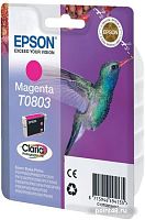 Купить Картридж струйный Epson T0803 C13T08034011 пурпурный (7.4мл) для Epson P50/PX660 в Липецке