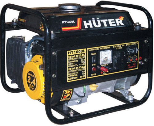 Купить Бензиновый генератор HUTER HT1000L, 220, 1кВт в Липецке