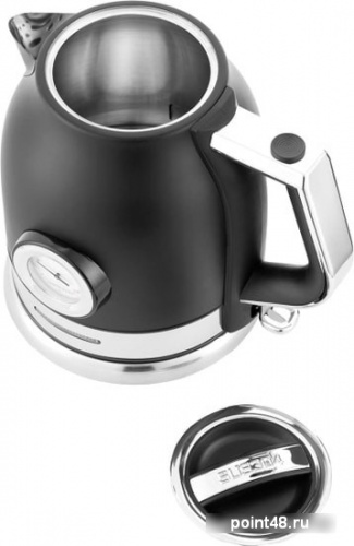Купить Чайник электрический Kitfort KT-692-1 1.7л. 2200Вт черный (корпус: нержавеющая сталь) в Липецке фото 3