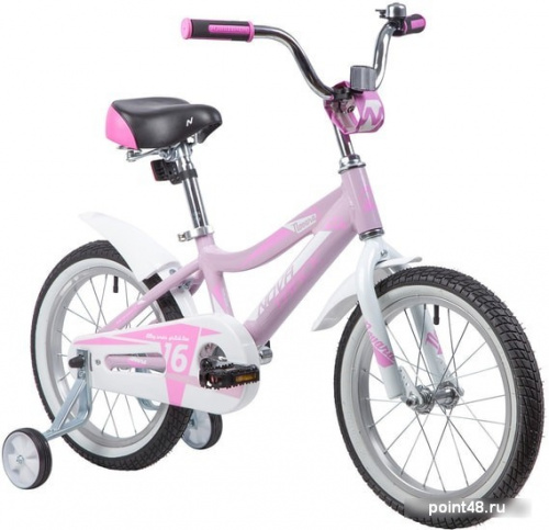 Купить Детский велосипед Novatrack Novara 16 (розовый/белый, 2019) в Липецке на заказ фото 2