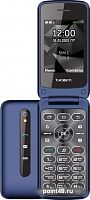 Мобильный телефон TeXet TM-408 (синий) в Липецке