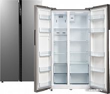 Холодильник Бирюса SBS 587 I нержавеющая сталь (двухкамерный) в Липецке