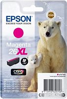 Купить Картридж струйный Epson T2633 C13T26334012 пурпурный (9.7мл) для Epson XP-600/700/800 в Липецке