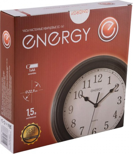 Купить Настенные часы Energy EC-141 (черный) в Липецке фото 3