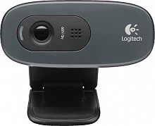 Купить Веб-камера Logitech HD Webcam C270, 1,3МП, 1280x720, кабель 1.5 метра, USB, черный в Липецке
