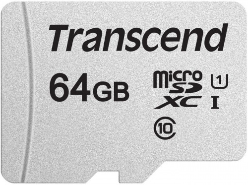 Купить Флеш карта microSDXC 64Gb Class10 Transcend TS64GUSD300S w/o adapter в Липецке
