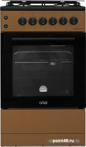 Кухонная плита Artel Apetito 02-G (коричневый) в Липецке фото 2