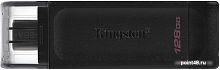 Купить Флеш Диск Kingston 128Gb DataTraveler 70 DT70/128GB USB3.0 черный в Липецке