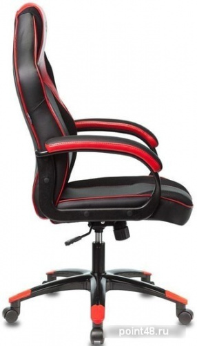 Кресло Бюрократ Viking 2 Aero (черный/красный) фото 3
