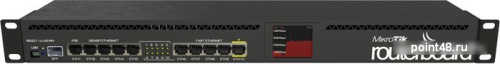 Купить Роутер MikroTik RB2011UIAS-RM 10/100/1000BASE-TX черный в Липецке