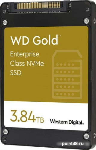 Накопитель SSD WD Original PCI-E x4 3.75Tb WDS384T1D0D Gold 2.5  0.8 DWPD фото 2