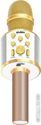 Купить Микрофон SVEN MK-950, белый-золотой в Липецке фото 3