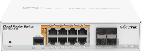 Купить Коммутатор Mikrotik CRS112-8P-4S-IN в Липецке