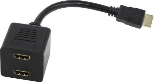 Купить Кабель-адаптер HDMI (19M) -> 2xHDMI (19F) 0.2м Telecom <TA653> в Липецке