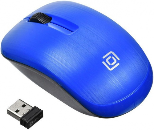 Купить Мышь Oklick 525MW (синий) в Липецке фото 2